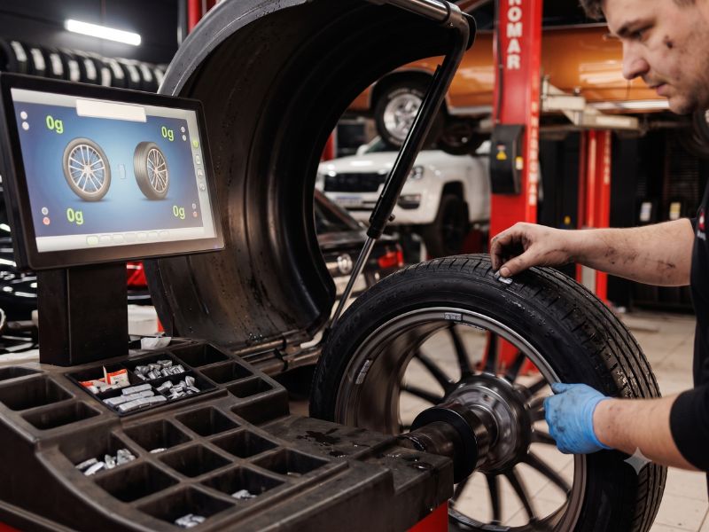Balanceamento de rodas em Guarapuava — Da Correggio Auto Center