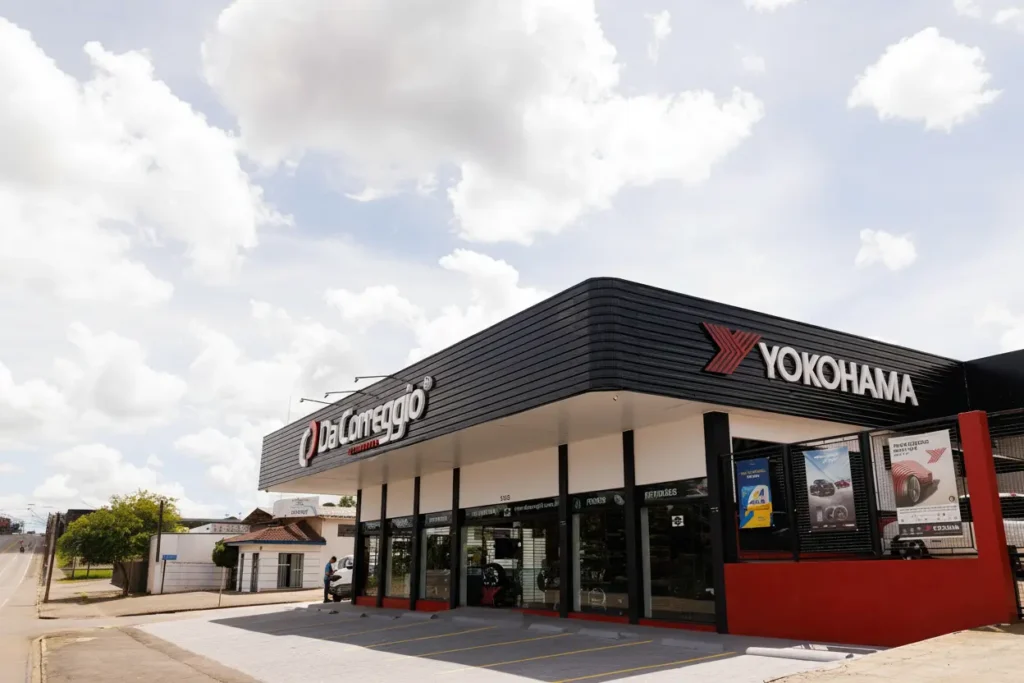 Estrutura de 1.500 m² da Da Correggio Automotivo em Guarapuava.